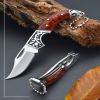 Premium Folding Knife with Pocket Clip â€“ Sleek Narrow-Axis Design, Compact Machete for EDC, Outdoor, Survival & Hunting, Ideal Gift for Collectors