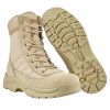 Men's Military Tactical Boots 8 Inch Sand-color Side Zipper US Size 11