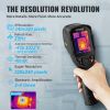 VEVOR Thermal Imaging Camera, 240x180 IR Resolution with 2MP Visual Camera, 20Hz Refresh Rate Infrared Camera with -4Â°F~1022Â°F Temperature Range